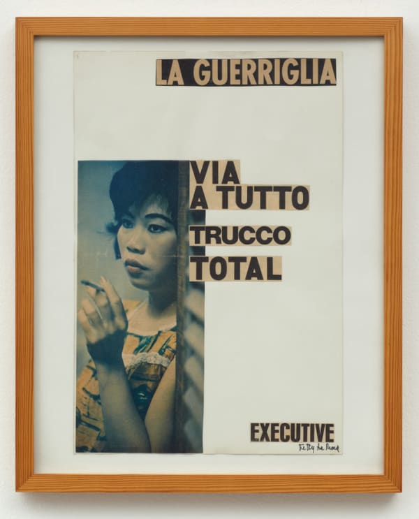 Ketty La Rocca, La guerriglia, 1964-65