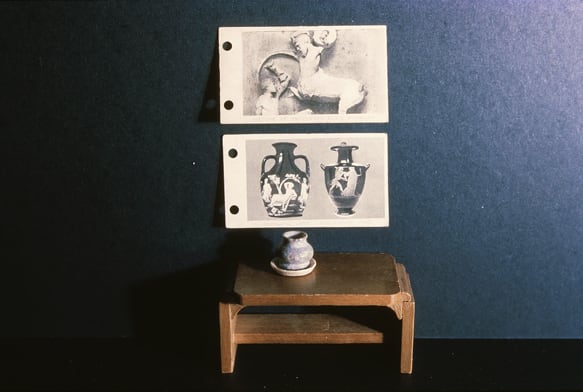 Laurie Simmons, Greek Vase/ Pot/ Table, 1978