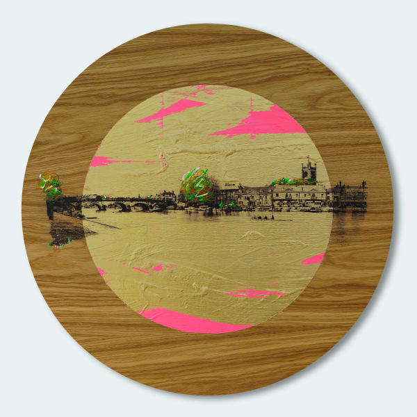 Jayson Lilley, Walking Around Henley Pink, 2024