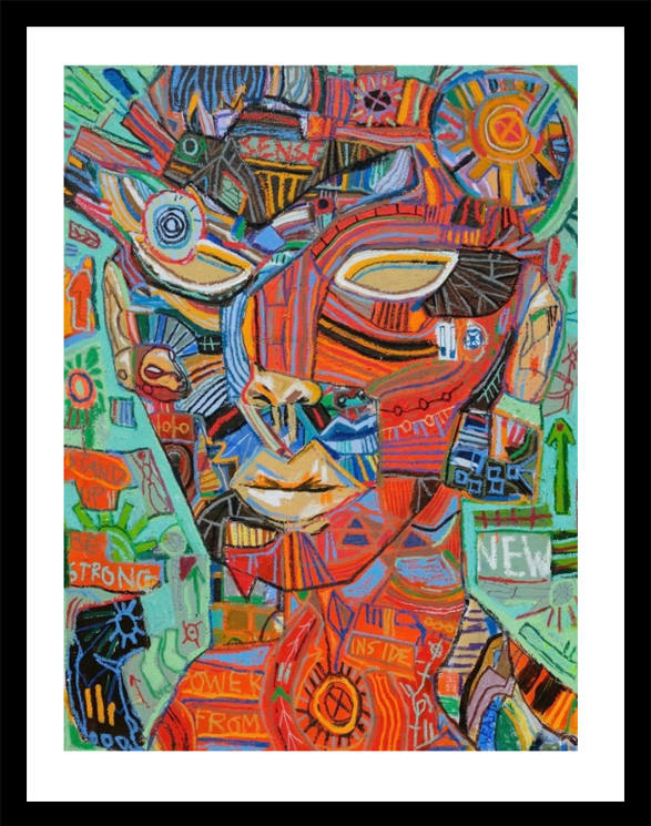 George Weait, Stay Strong LE print, 2023