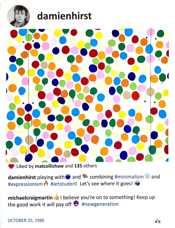 Laurence de Valmy, Damien the art student , 2022