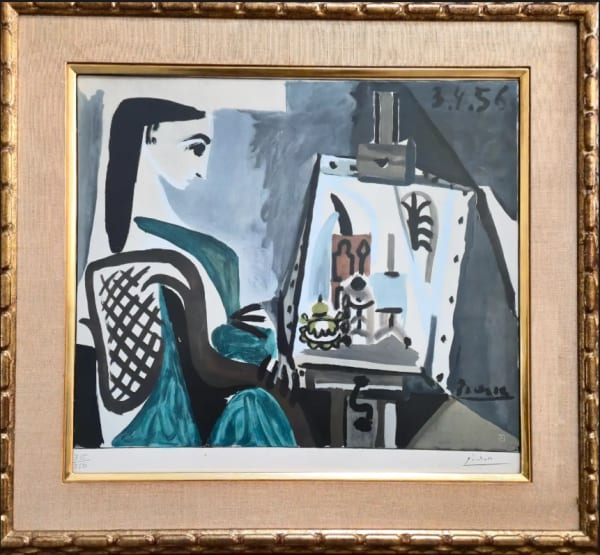 Pablo Picasso, Femme Dans L’Atelier (Woman in the Studio), 1956