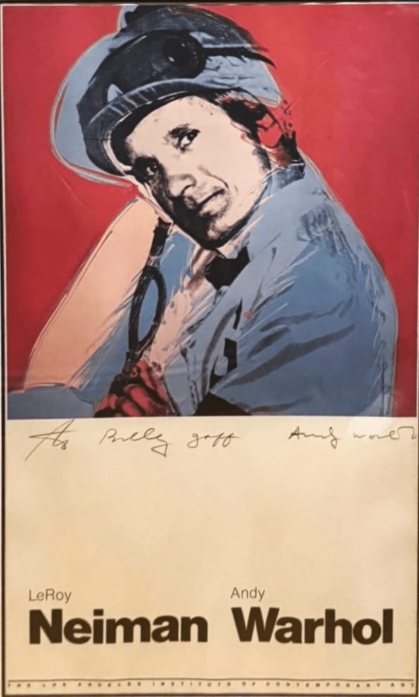 Andy Warhol, Jockey , 1981