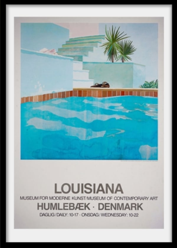 David Hockney, Pool and Steps. The Louisiana Gallery., 2001