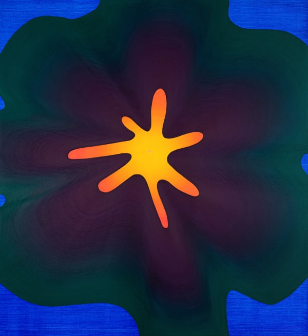 Osamu Kobayashi Flower Power II, 2025 Oil on canvas 127.00 x 116.84 cm 50 × 46 in