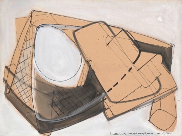 Hans Hofmann, Black, Grey and Brown, 1946