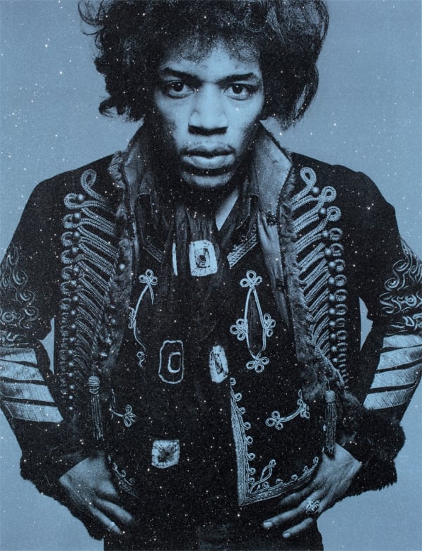 Russell Young, Hendrix Wild Thing, 2023