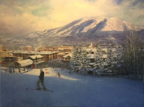 Dean Bowlby, View From Aspen Mountain