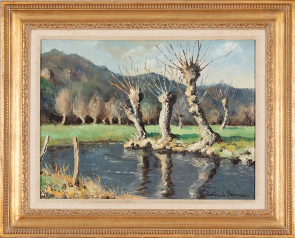 5 Generations of Camille Pissarro, Le Noireau et les rochers de Pont Erambourg, Suisse Normande