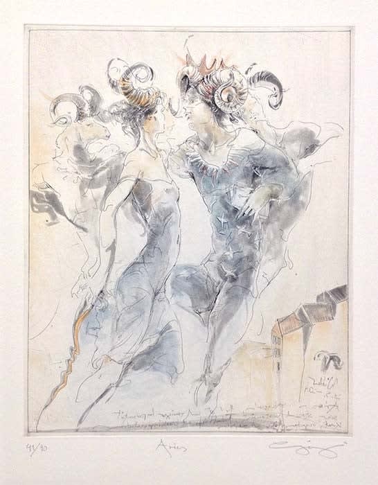Jurgen Gorg, Zodiac Series - Aries