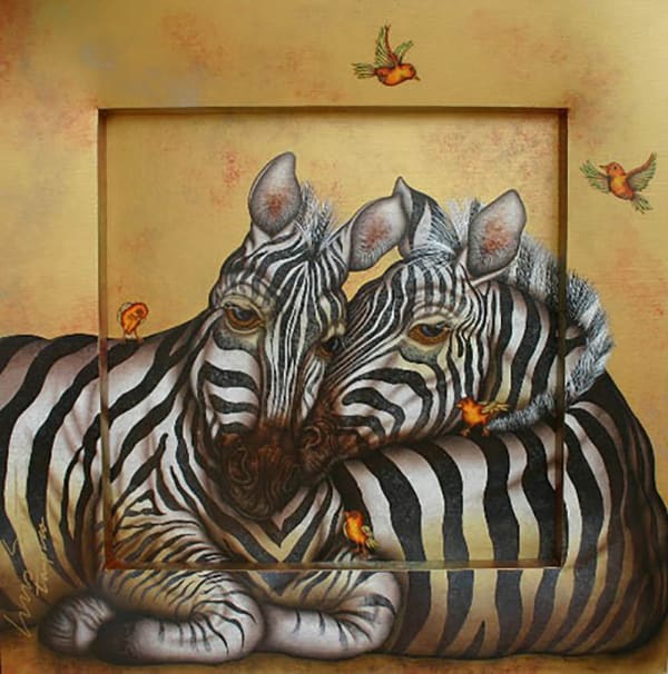 Luis Sottil, Couples Harmony (Zebras)