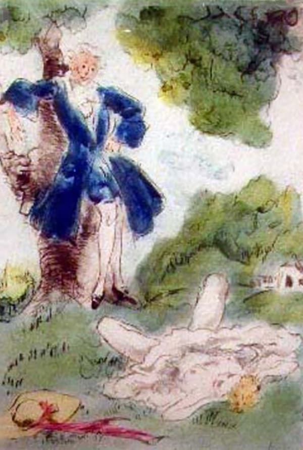 Louis Icart, Meadow Maiden