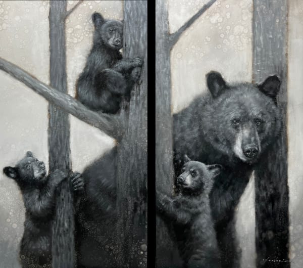 David Riley, More Than A Handful Dyptych