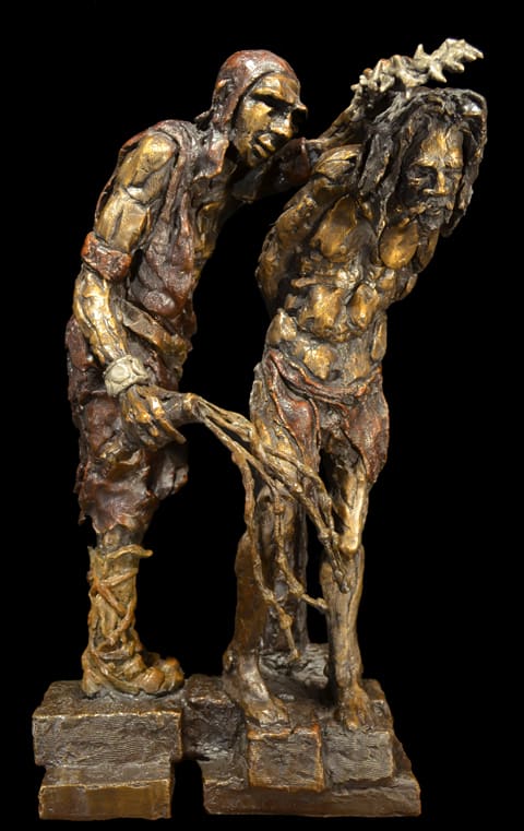 Gib Singleton, Stations of the Cross 10 Scourged