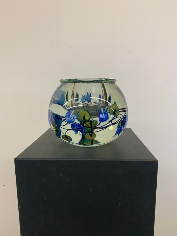 Tim Lotton, Blue off the Vine Bleeding Heart Bowl