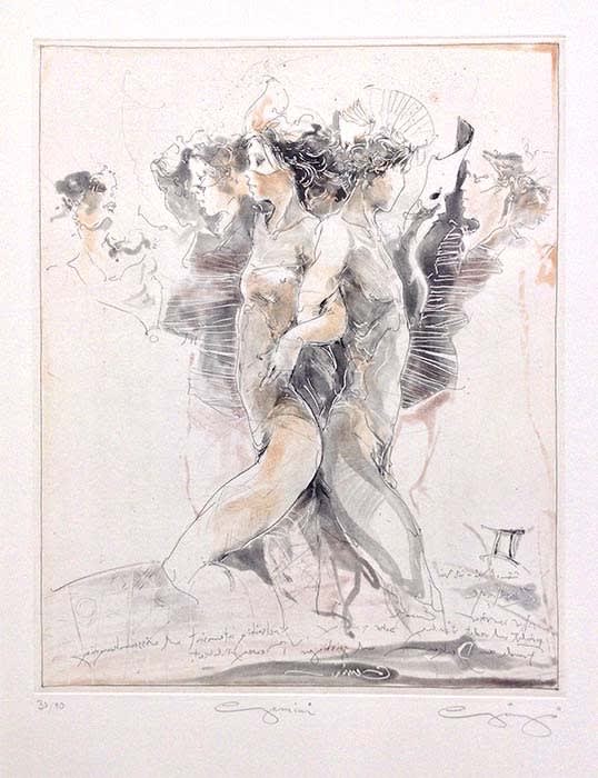 Jurgen Gorg, Zodiac Series - Gemini