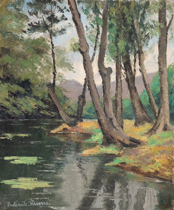 5 Generations of Camille Pissarro, L'Ile à Clécy