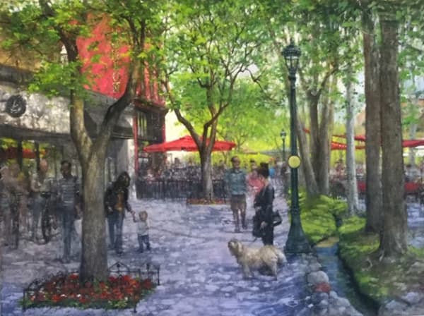 Dean Bowlby, The Dappled Light of Midday