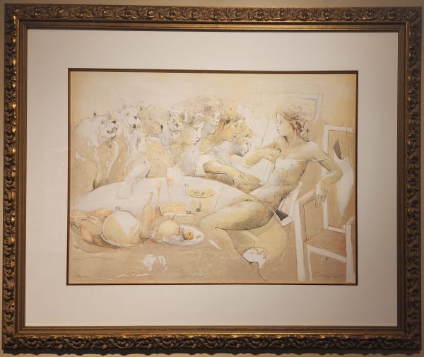 Jurgen Gorg, Tischszene