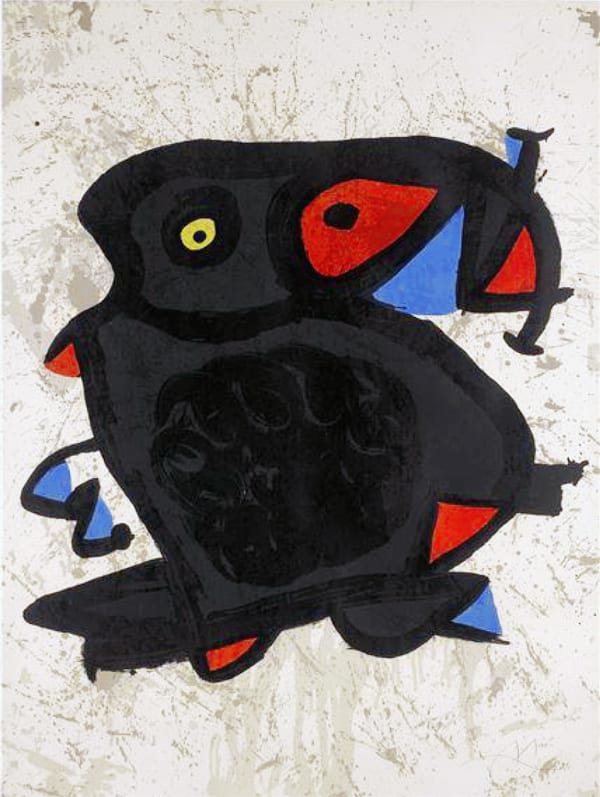 Miro, Affiche pour l'Exhibition