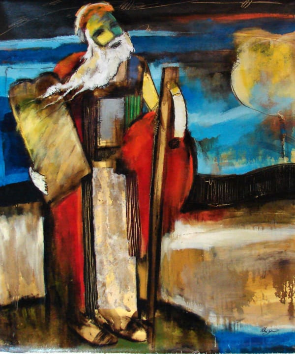 Helen Zarin, Moses With Tablet