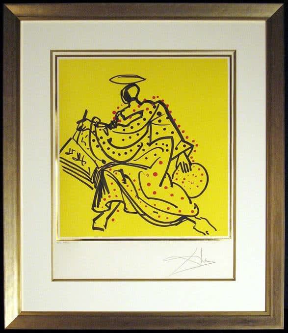Dali, Knights of the Round Table (12 Apostles-Matthew)