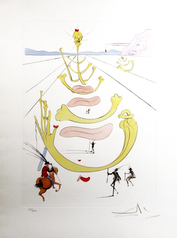 Dali, “Masque De La Mort” Mask of Death