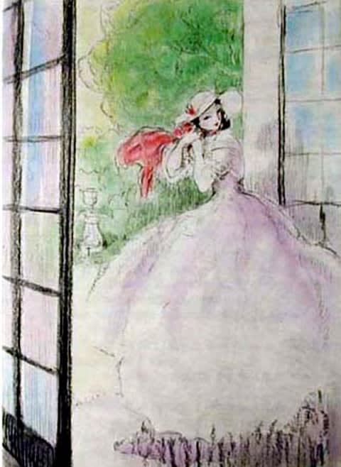 Louis Icart, A Windy Morning