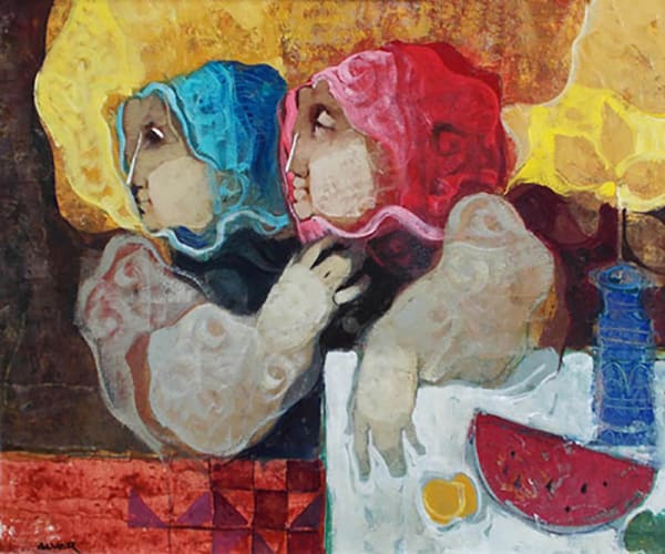 Women with Melon