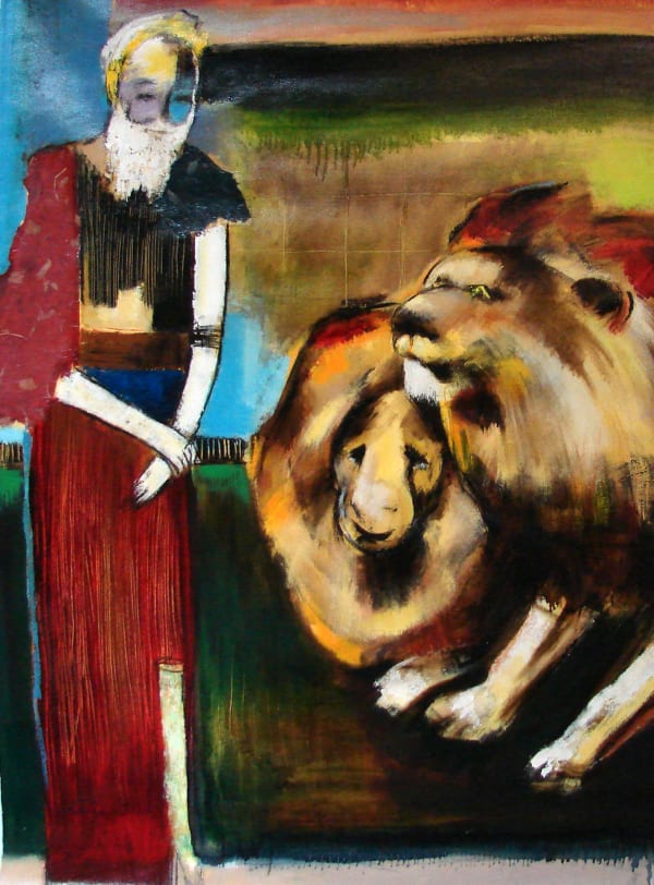 Helen Zarin, Daniel In Lion Cage