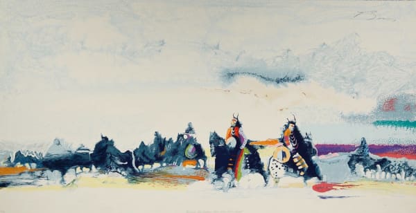 Earl Biss, Bringing Children Home from Star School (State II)