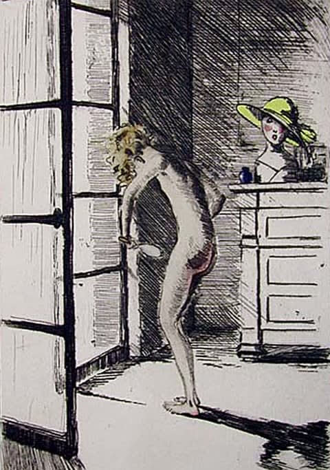 Louis Icart, Mirror Image