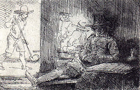 Rembrandt, The Golf Player