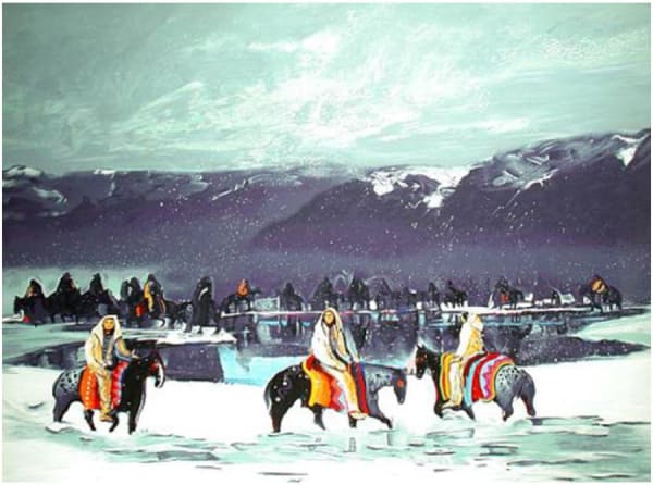 Earl Biss, Yellow Robes in the Crazy Woman Mountains