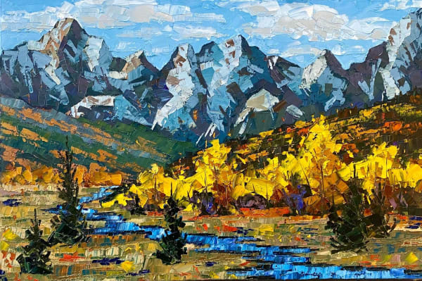 Jeff McKay, Around the Bend 24x36