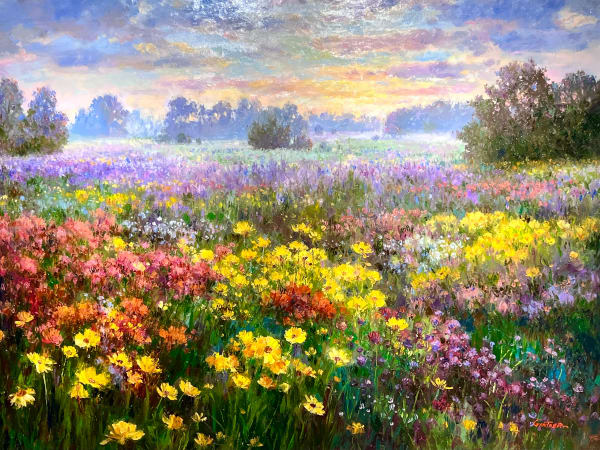 Paul Guy Gantner, Among the Wildflowers
