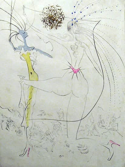 Dali, Les Fesses Piquantes