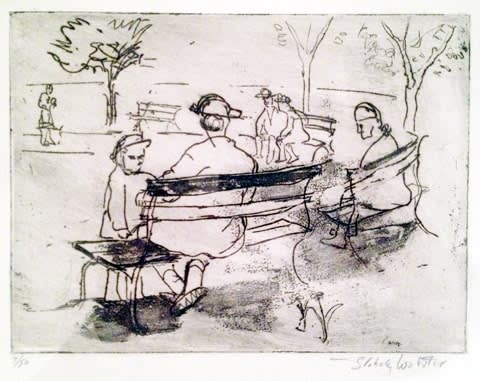 Stokely Webster, Garden Bench