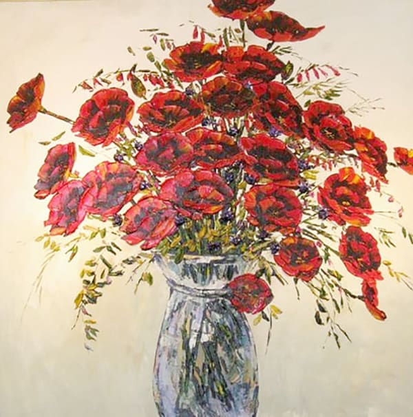 Maya, Morning Poppies in Bloom