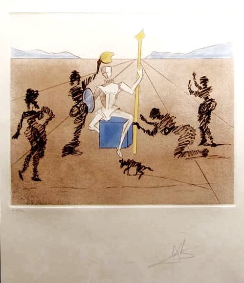 Dali, Historia de Don Quichotte Suite: The Golden Helmet of Mandrino