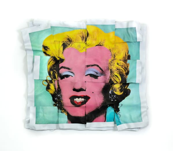 Paul Rousso, Pop Art: Shot Sage Blue Weave