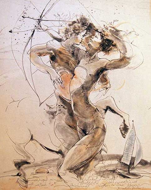 Jurgen Gorg, Zodiac Series - Sagittarius