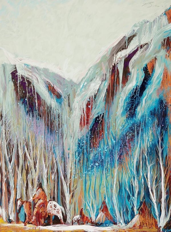 Earl Biss, Camp of the Mountain Crows