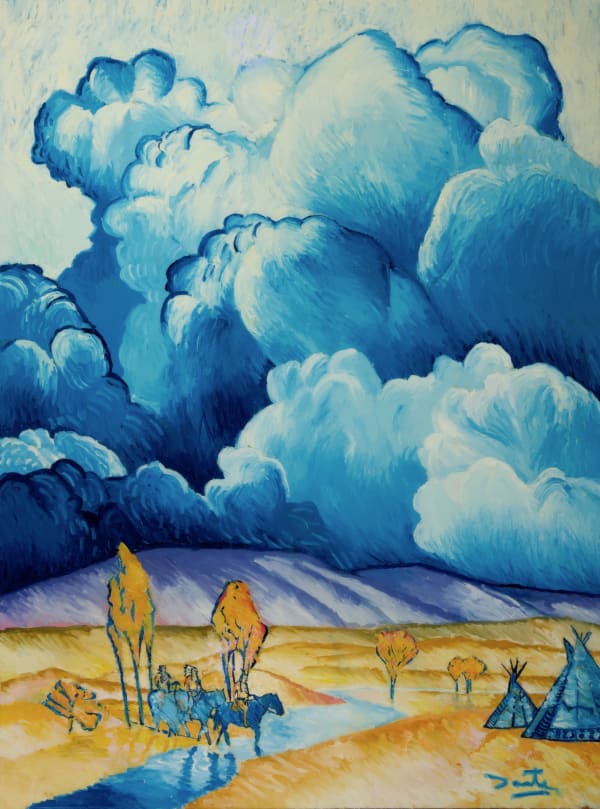 Dante Biss-Grayson, Returning to the Camp After a Successful Hunt