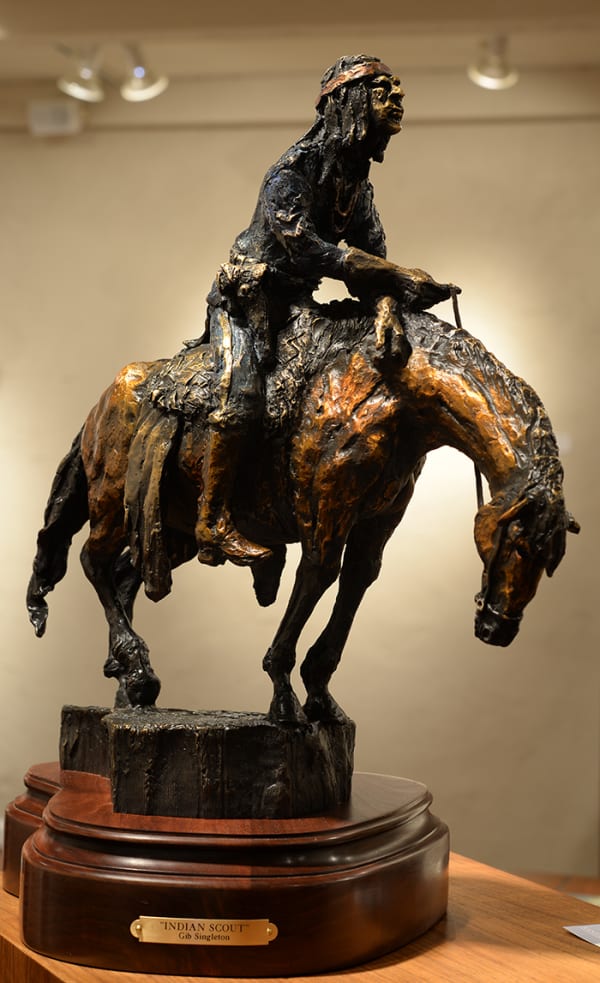 Gib Singleton, Indian Scout