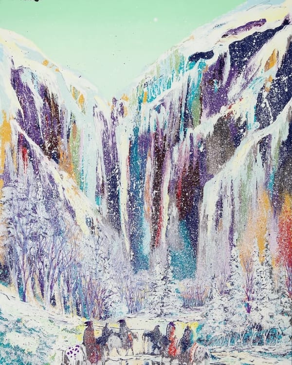 Earl Biss, Wind, River, Snow