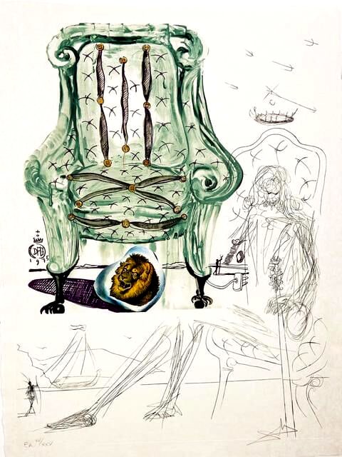 Dali, Breathing Pneumatic Chair