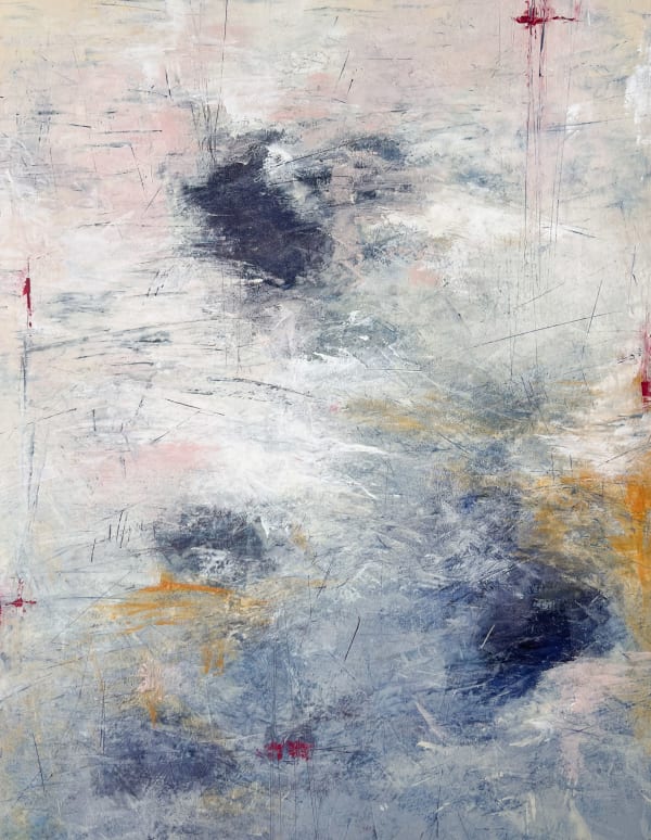 Washed Denim, 2024. A painting by Ana Monnaco.