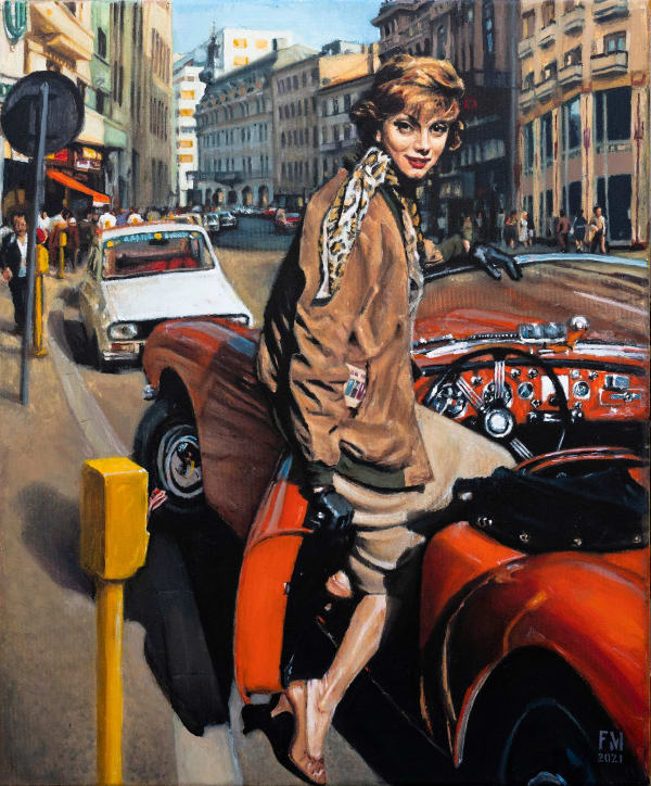 Mihai Florea Having It All, 2021 oil on canvas 60 x 50 cm 23 5/8 x 19 3/4 in