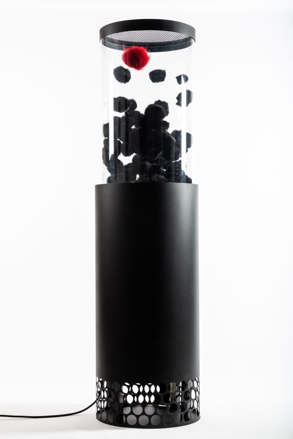 Alina Aldea, Out of the black. Experiment X, 2019